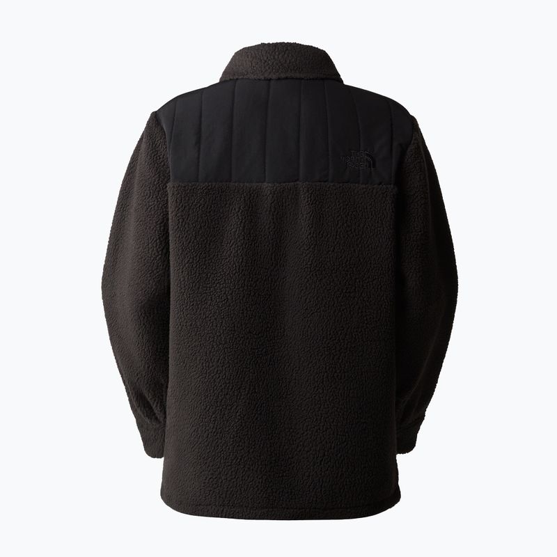 Felpa da donna The North Face Cragmont Fleece Shacket black 5