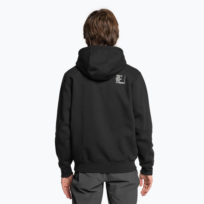 Felpa da trekking da uomo The North Face Outdoor Graphic Hoodie nero 2