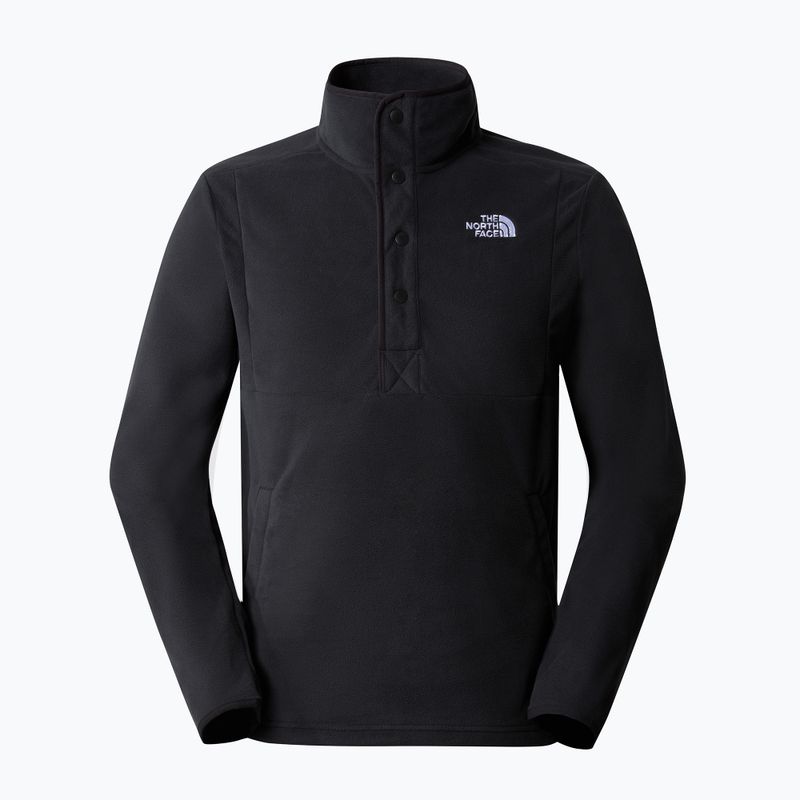 Felpa da trekking da uomo The North Face Homesafe Snap Neck Fleece Pullover nero/nero 6