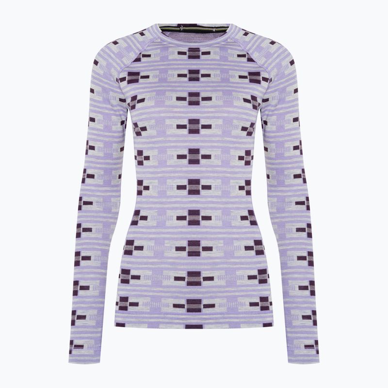 Maglia termica da donna Smartwool Merino 250 Baselayer Crew Boxed violet flirt with me 3