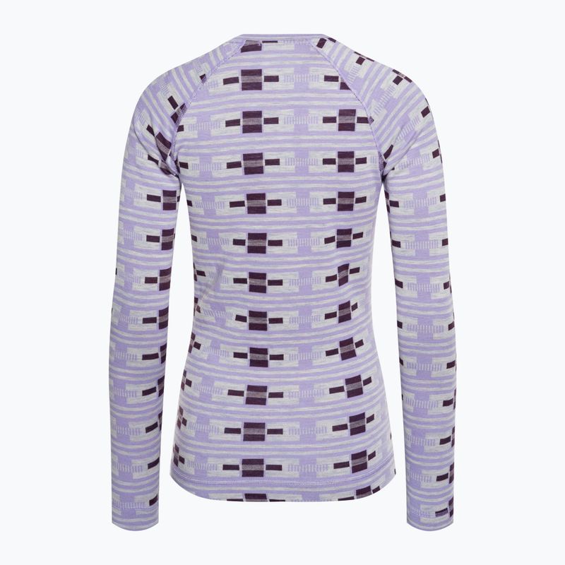 Maglia termica da donna Smartwool Merino 250 Baselayer Crew Boxed violet flirt with me 4