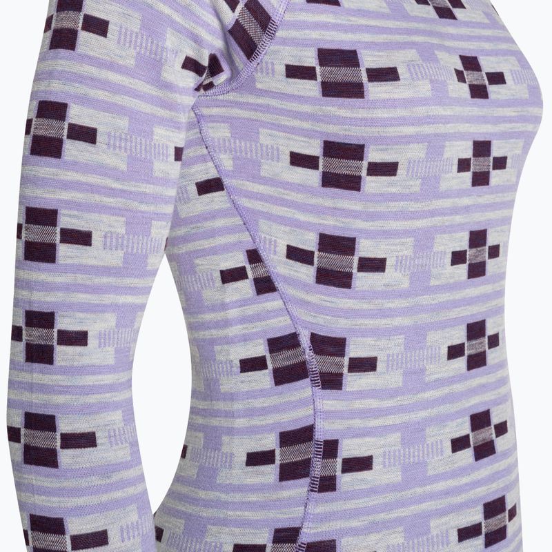 Maglia termica da donna Smartwool Merino 250 Baselayer Crew Boxed violet flirt with me 5