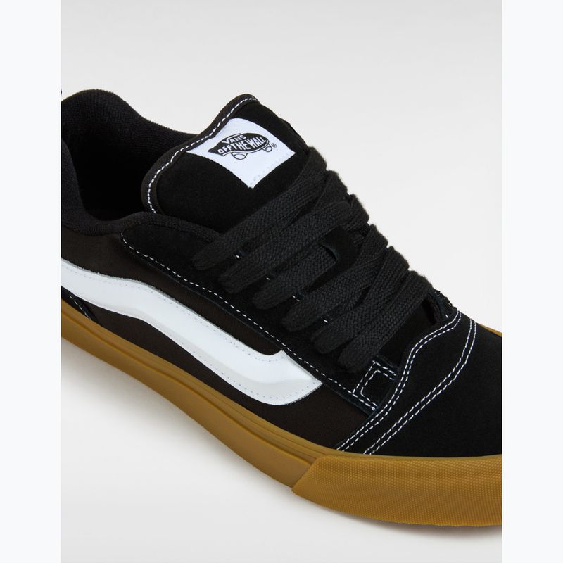 Scarpe Vans Knu Skool nero/gomma 3