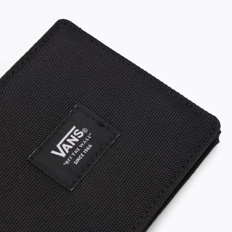Portafoglio Vans da uomo Roats Bifold nero 4