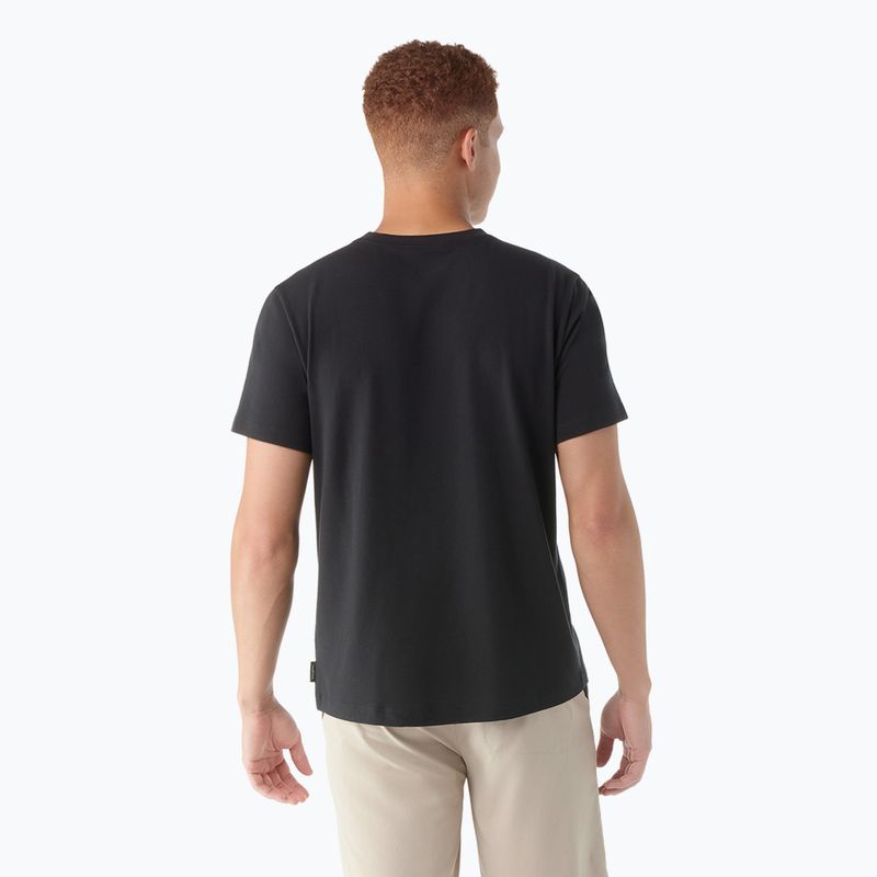 Maglietta Smartwool Perfect Crew a maniche corte da uomo, nero 2