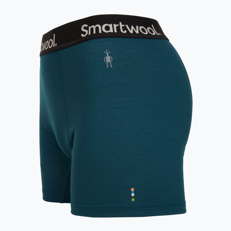Smartwool Merino Boxer Termico da uomo Boxer Slip Slip Boxato twilight blue 3