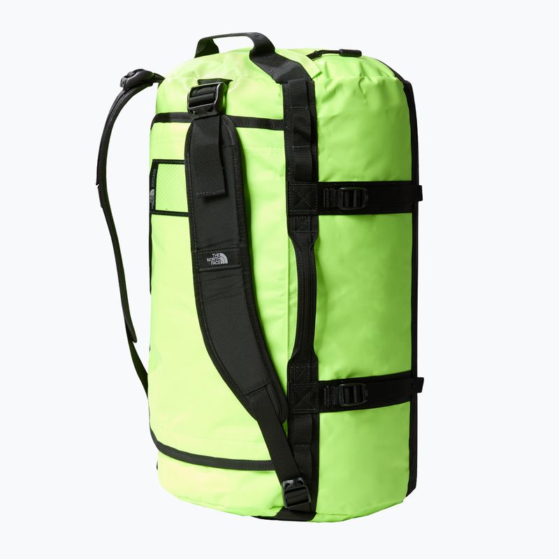 The North Face Base Camp Duffel S 50 l verde sicurezza/nero borsa da viaggio 3