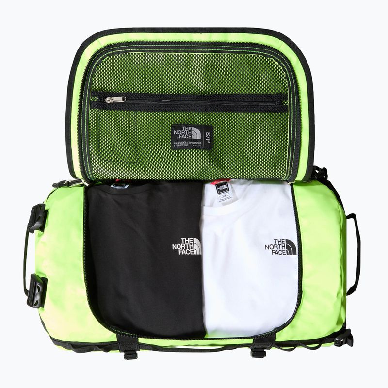 The North Face Base Camp Duffel S 50 l verde sicurezza/nero borsa da viaggio 4