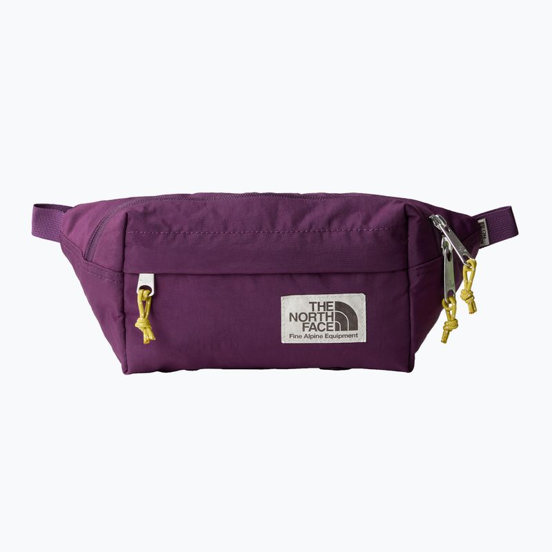 Marsupio The North Face Berkeley Lumbar ribes nero viola/giallo limo