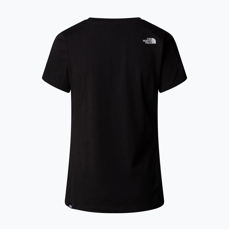 Maglietta donna The North Face Simple Dome Slim Tee tnf nero 5