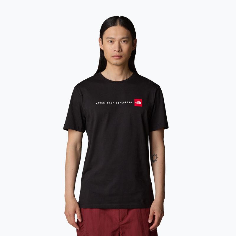 T-shirt da uomo The North Face Never Stop Exploring Tee tnf nero