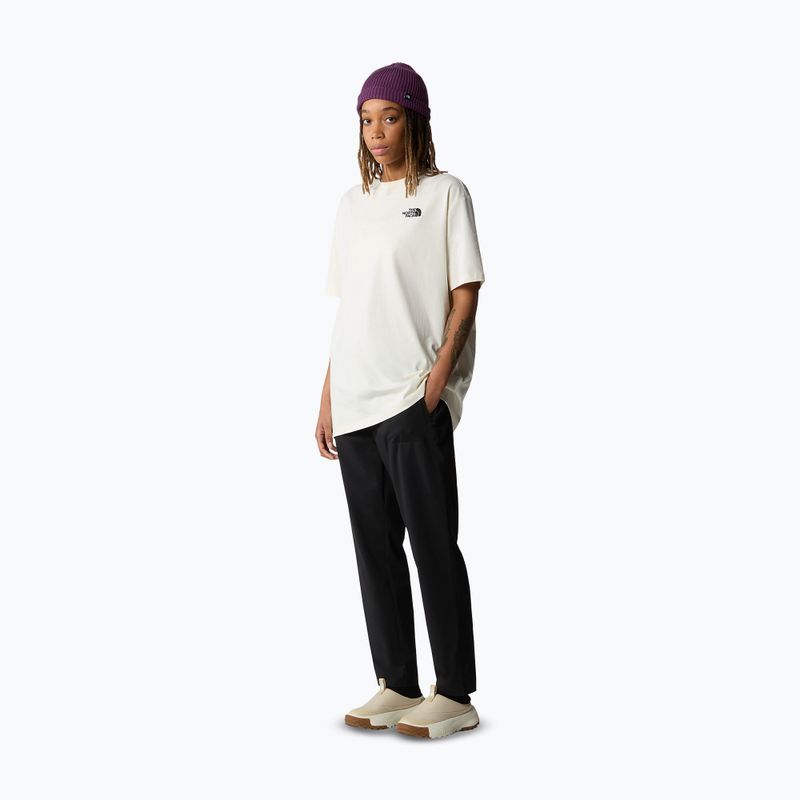 Maglietta The North Face Essential Oversize Tee donna bianco dune 2