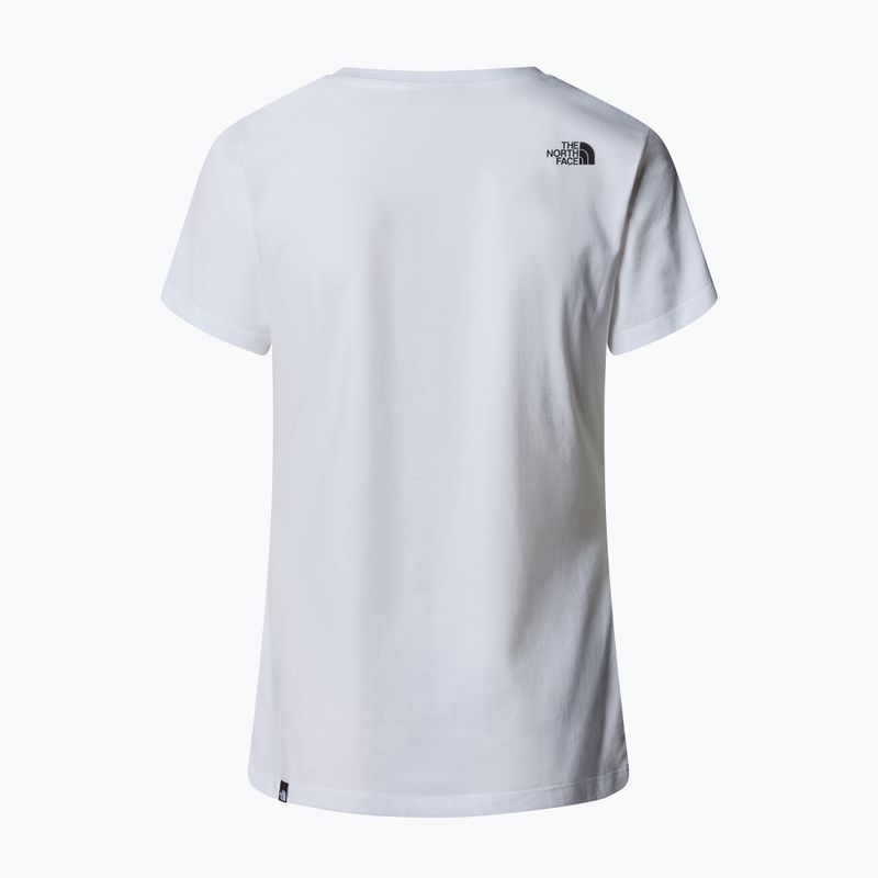 Maglietta donna The North Face Simple Dome Slim Tee tnf white 5