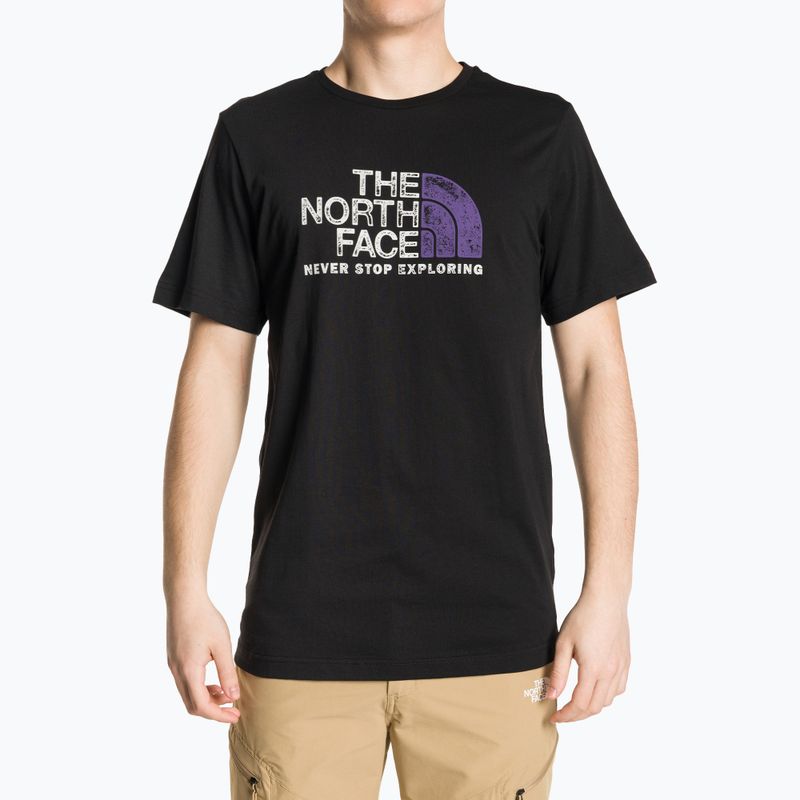 Maglietta The North Face Rust 2 nera da uomo