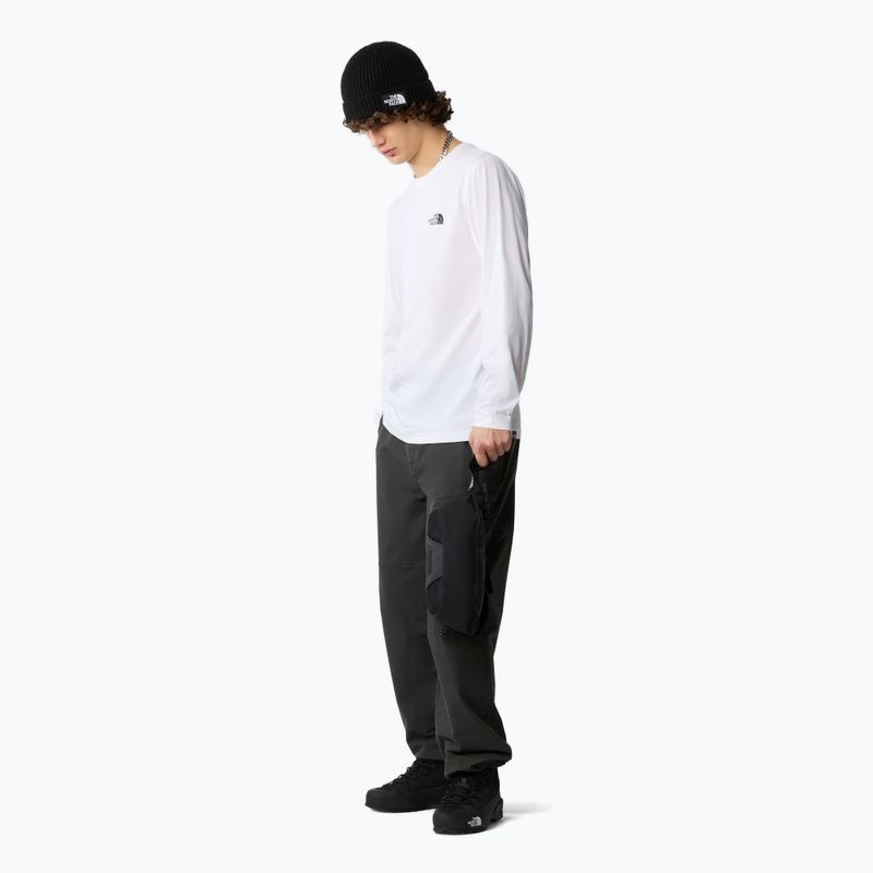Maglia a maniche lunghe da uomo The North Face Simple Dome bianca 2