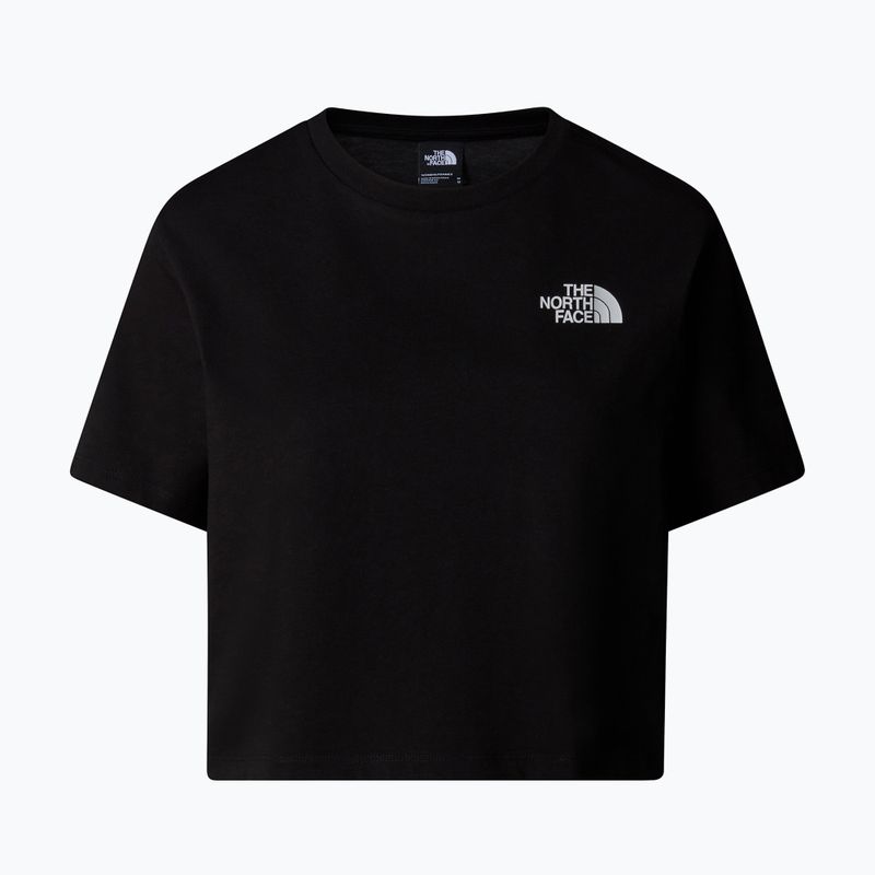 The North Face donna Simple Dome Cropped Slim Tee tnf nero 4