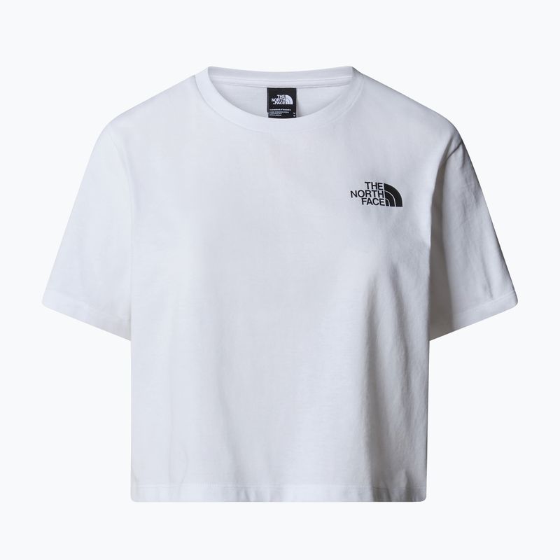 The North Face donna Simple Dome Cropped Slim Tee tnf bianco 4
