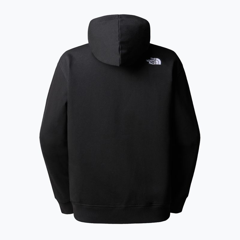 Felpa da uomo The North Face Essential FZ nero 2