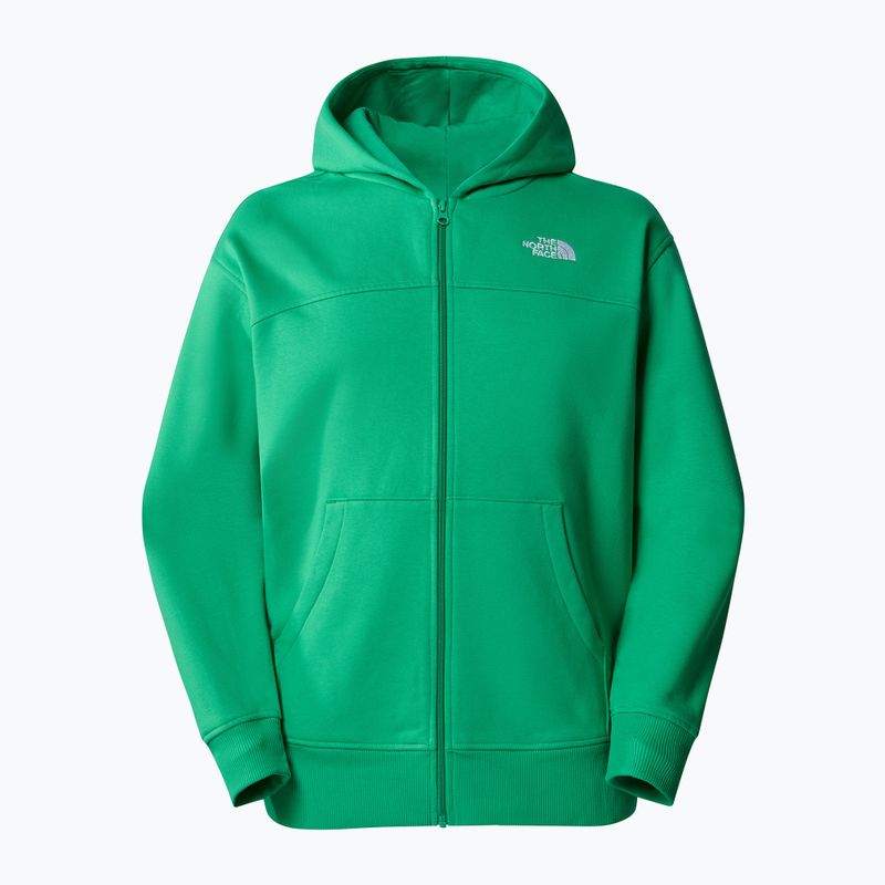 Felpa The North Face Essential optic emerald da uomo