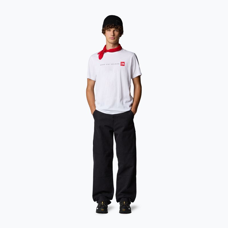 T-shirt uomo The North Face Never Stop Exploring Tee tnf bianco 2