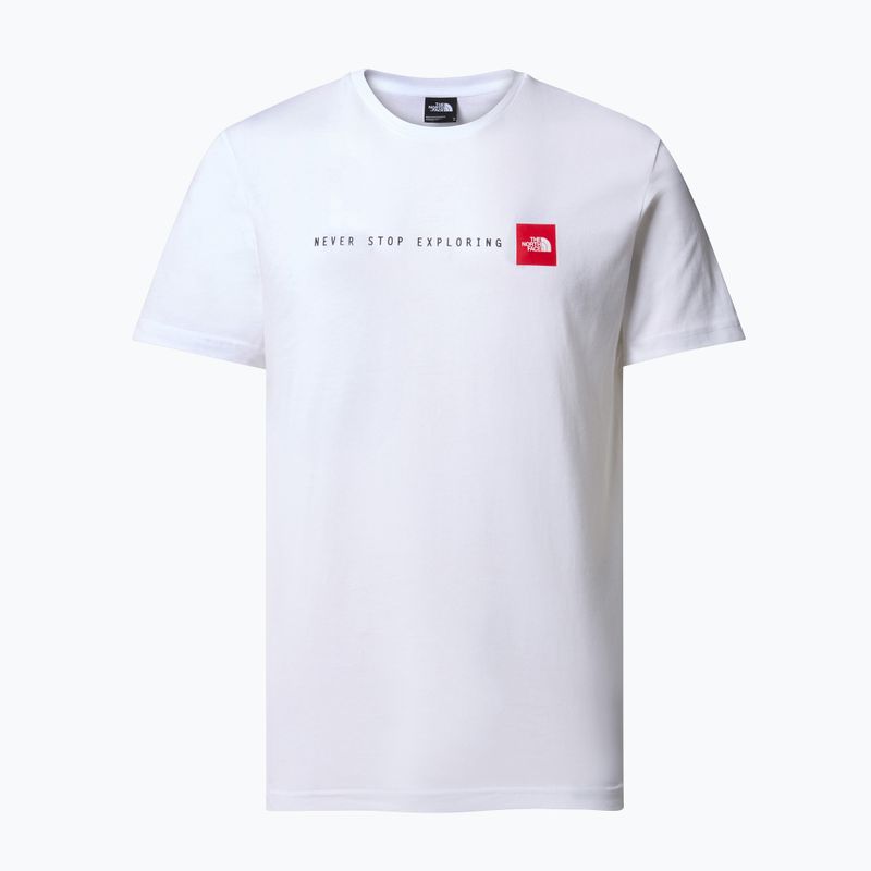 T-shirt uomo The North Face Never Stop Exploring Tee tnf bianco 4