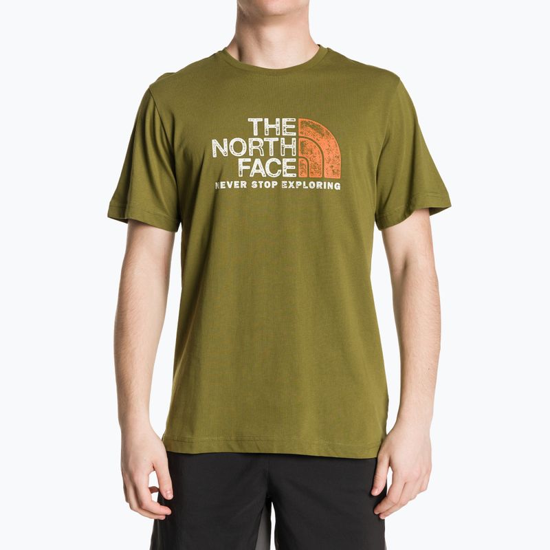 Maglietta da uomo The North Face Rust 2 forest olive