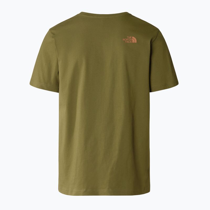 Maglietta da uomo The North Face Rust 2 forest olive 5