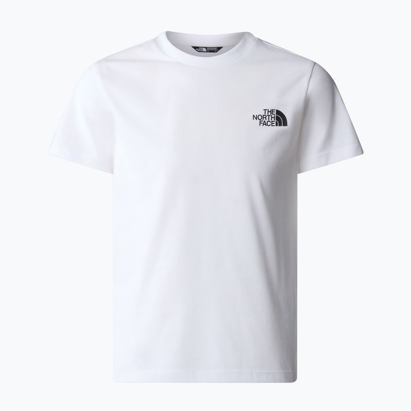 Maglietta The North Face Simple Dome per bambini, bianco