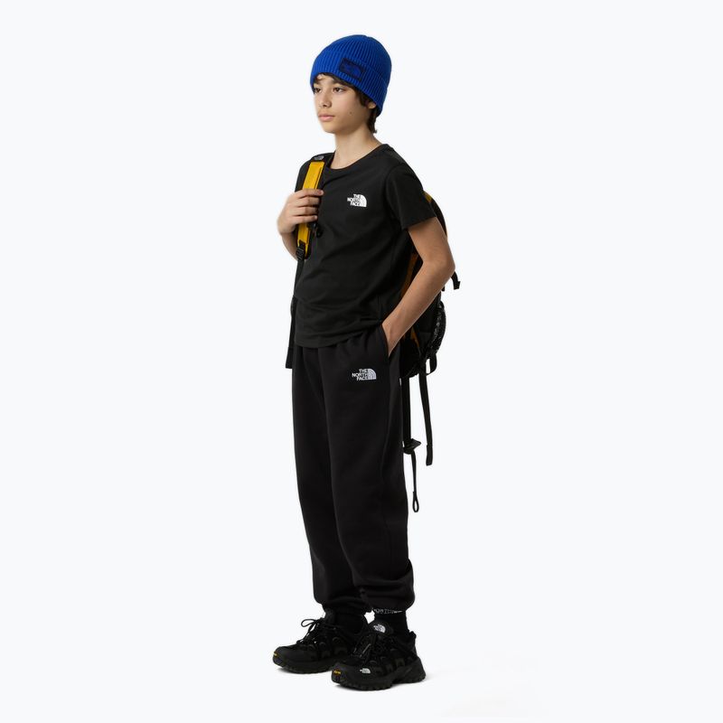 Maglietta The North Face Simple Dome da bambino, nero 4