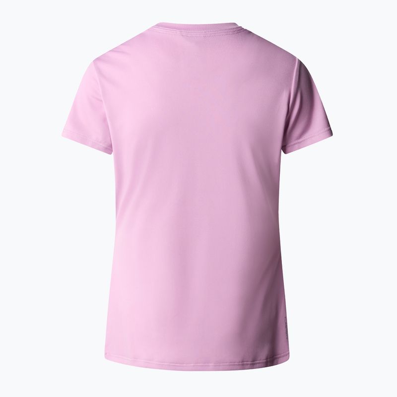 Maglietta da trekking da donna The North Face Reaxion Amp Crew mineral purple 2