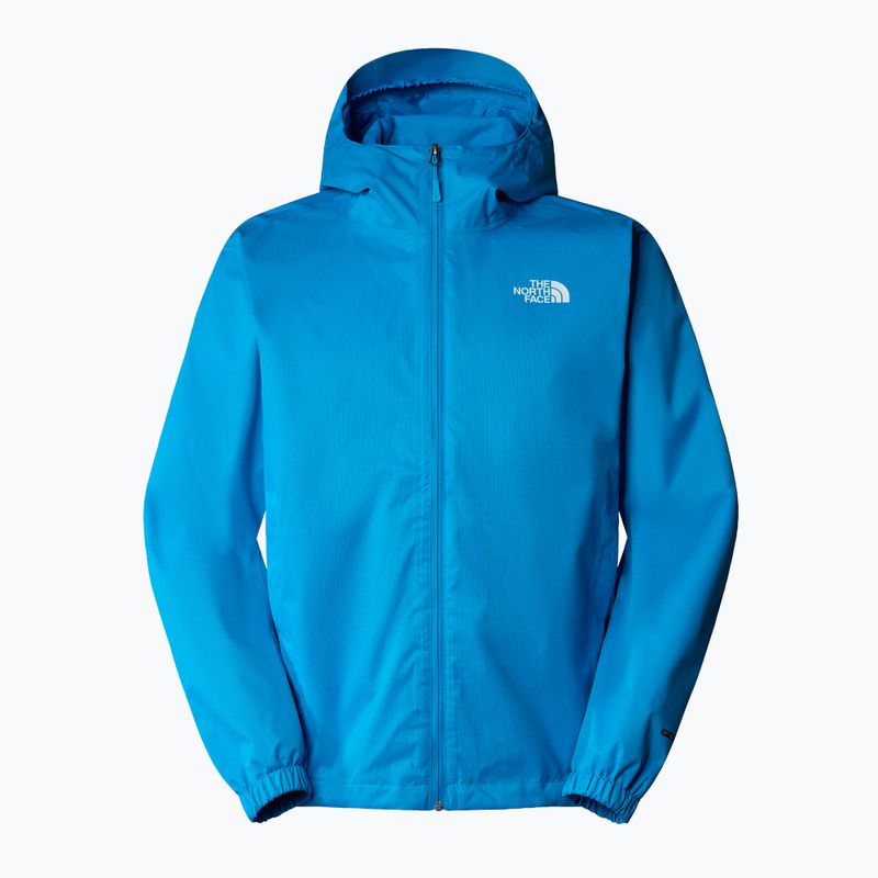 Giacca antipioggia da uomo The North Face Quest skyline blu nero heath 6