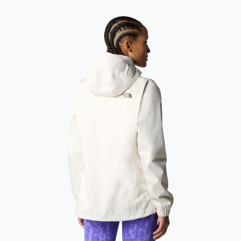 Giacca da pioggia da donna The North Face Quest white dune 3