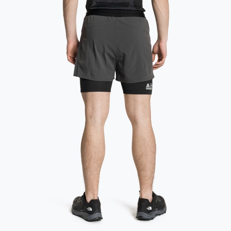 Pantaloncini da allenamento da uomo The North Face Ma Lab Dual grigio antracite/nero 2