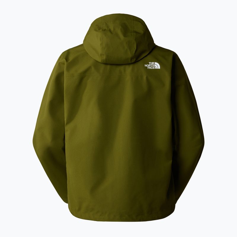 Giacca antipioggia da uomo The North Face Whiton 3L forest olive 2