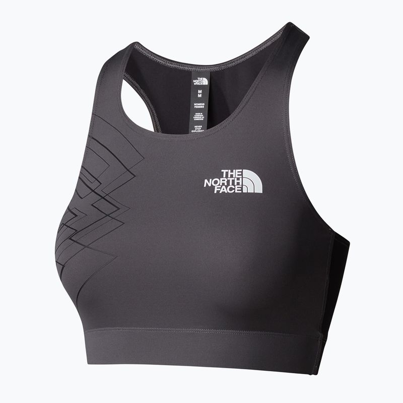 Reggiseno fitness The North Face Ma Tanklette Graphic grigio antracite/nero