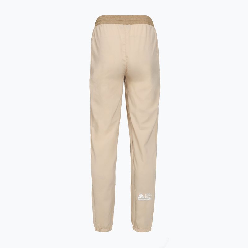 Pantaloni da trekking da donna The North Face Ma Wind Track sabbia di granito/acqua di mare 2
