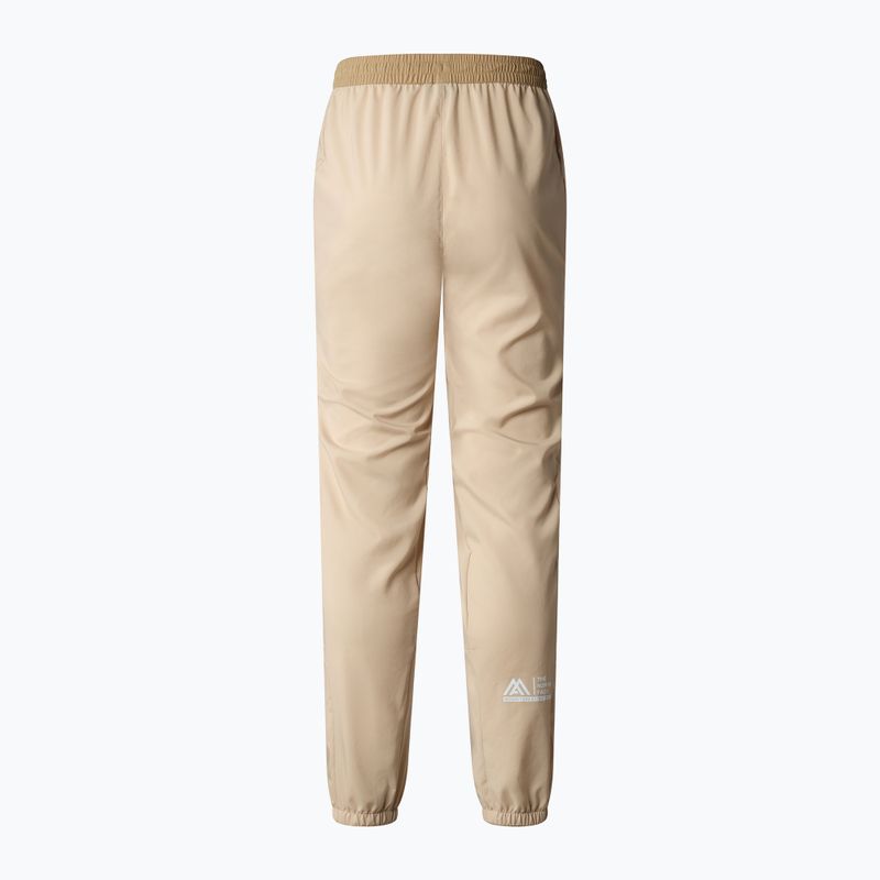 Pantaloni da trekking da donna The North Face Ma Wind Track sabbia di granito/acqua di mare 2