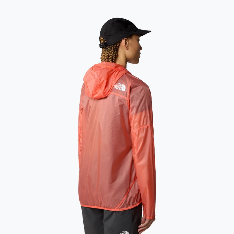 Giacca a vento da donna The North Face Windstream Shell arancio radiante/nero 3
