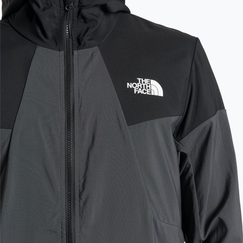 Giacca a vento da uomo The North Face Ma Wind Track grigio asfalto/nero 3