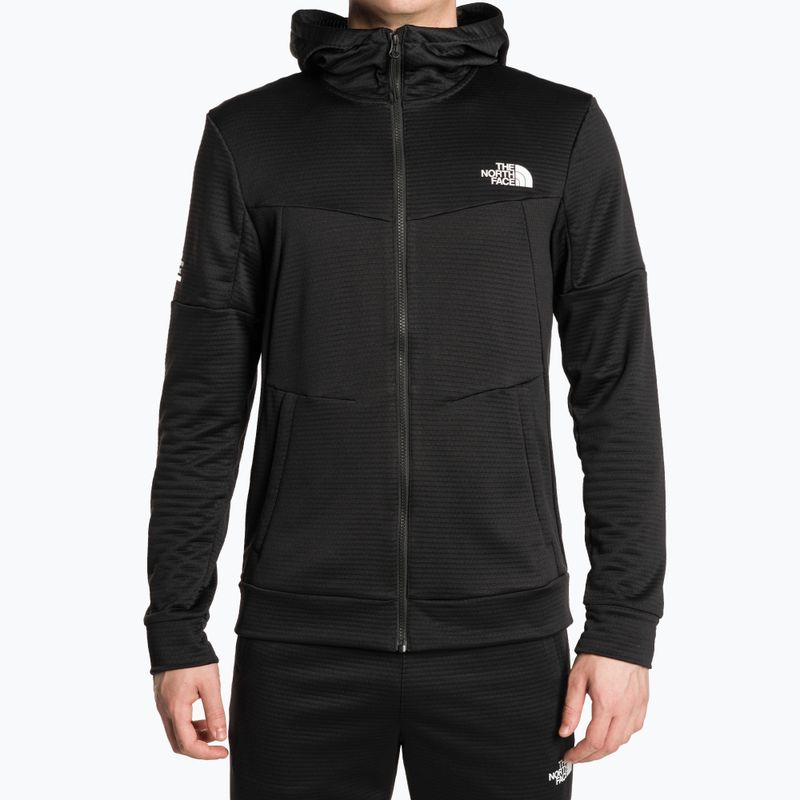 Felpa da uomo The North Face Ma Full Zip nero