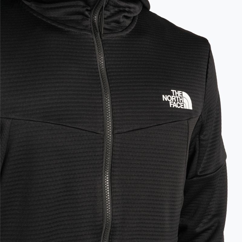 Felpa da uomo The North Face Ma Full Zip nero 3