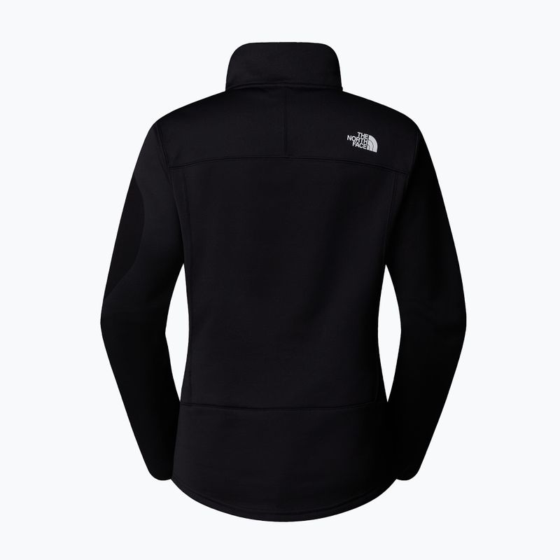 Felpa donna The North Face Mistyescape 1/4 Zip nero/nero 2