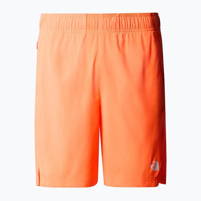 Pantaloncini da corsa The North Face 24/7 vivid flame da uomo 5