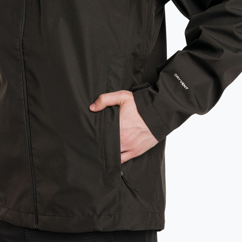 Giacca da pioggia da uomo The North Face Whiton 3L nero 4