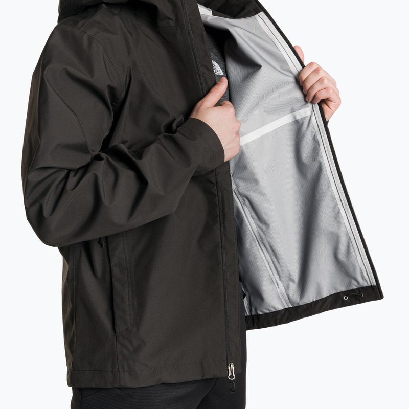Giacca da pioggia da uomo The North Face Whiton 3L nero 6