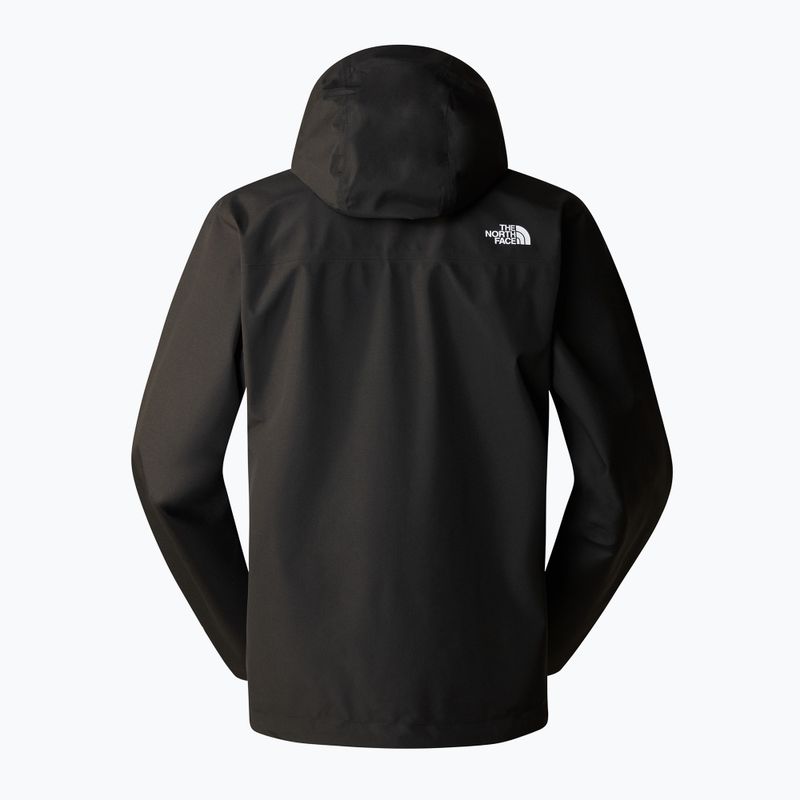 Giacca da pioggia da uomo The North Face Whiton 3L nero 8