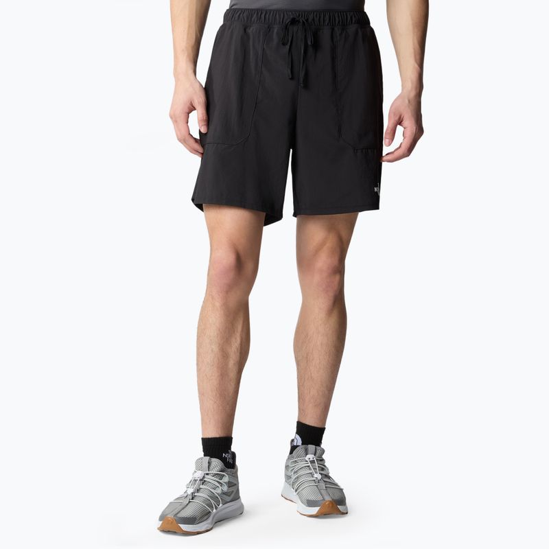 Pantaloncini da corsa da uomo The North Face Sunriser Short 7In nero