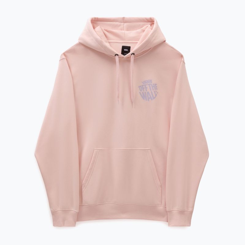 Felpa da uomo Vans Circle Loose Fit in pile con cappuccio chintz rose