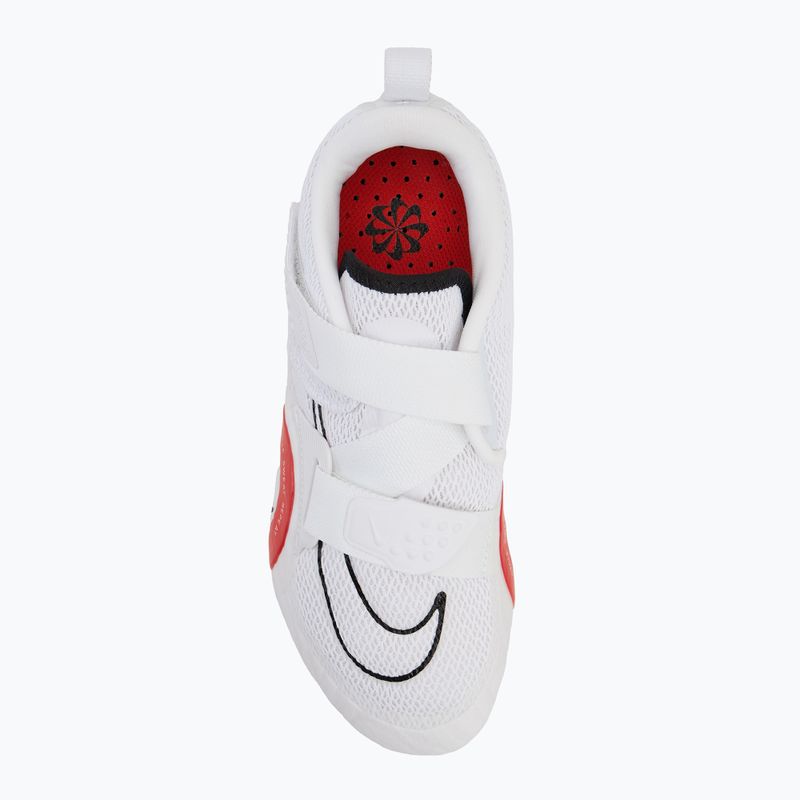 Scarpe da spinning Nike Superrep Cycle 2 bianche/rosso piccante 5