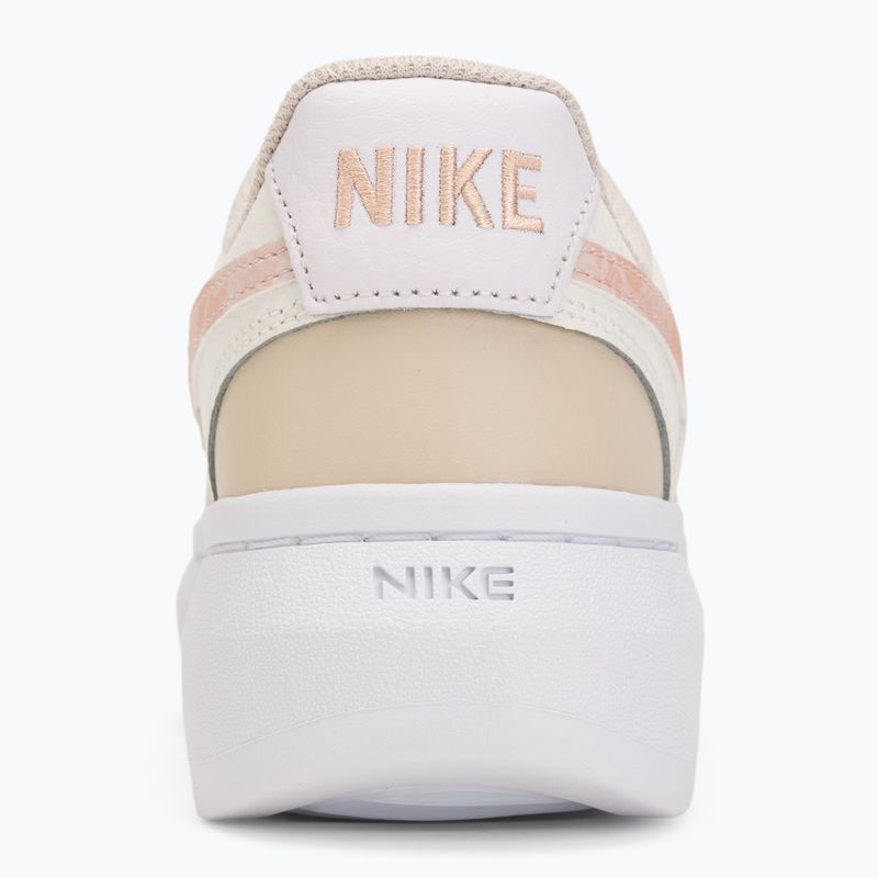 Scarpe da donna Nike Court Vision Alta sail/white/sanddrift/arctic orange 6